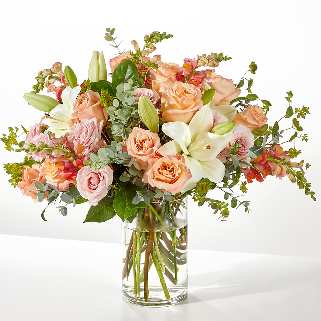 Grapefruit Splash Bouquet – New Life Flower And Gifts, Rincon GA