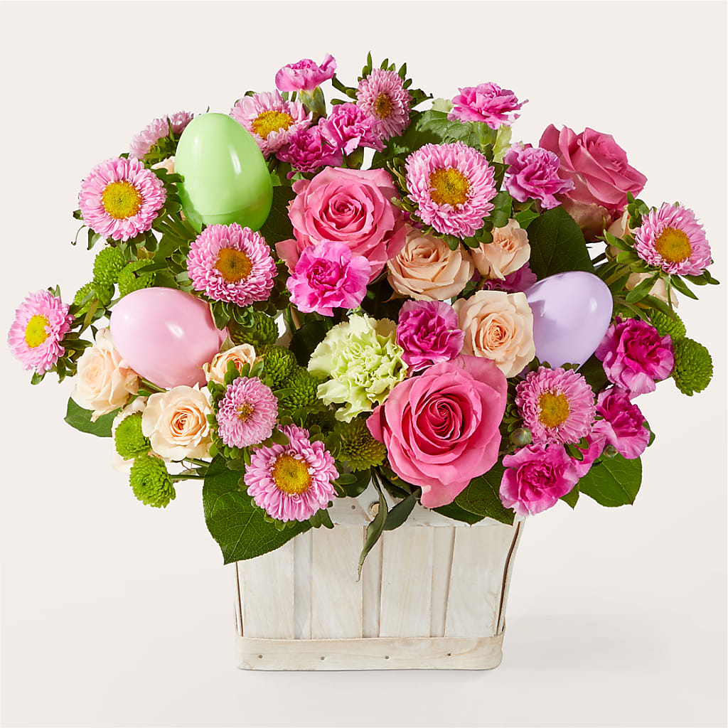 Get Eggcited Basket – New Life Flower And Gifts, Rincon GA