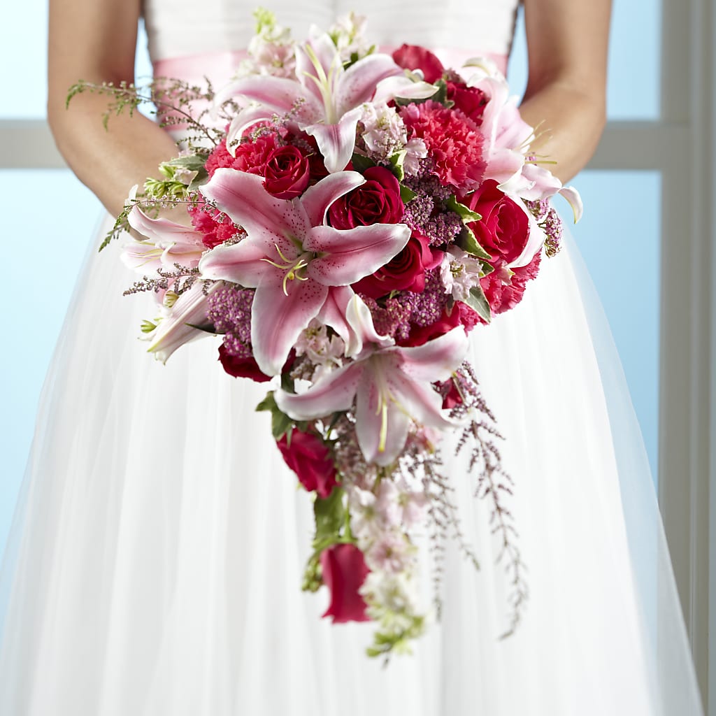 Lily & Rose Bouquet – New Life Flower And Gifts, Rincon GA