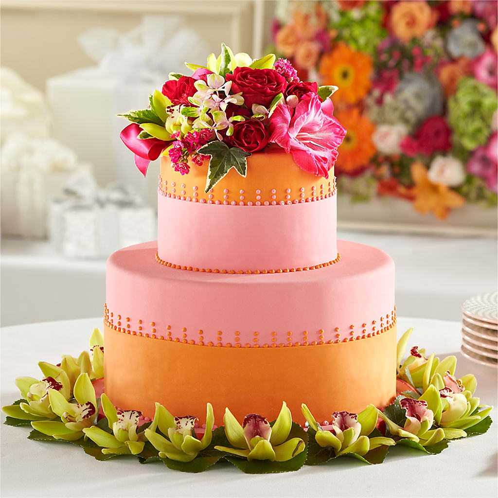 Sweet Citrus Cake Decor – New Life Flower And Gifts, Rincon GA
