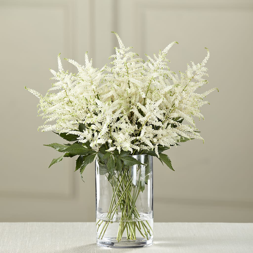 White Astilbe Bouquet – New Life Flower And Gifts, Rincon GA