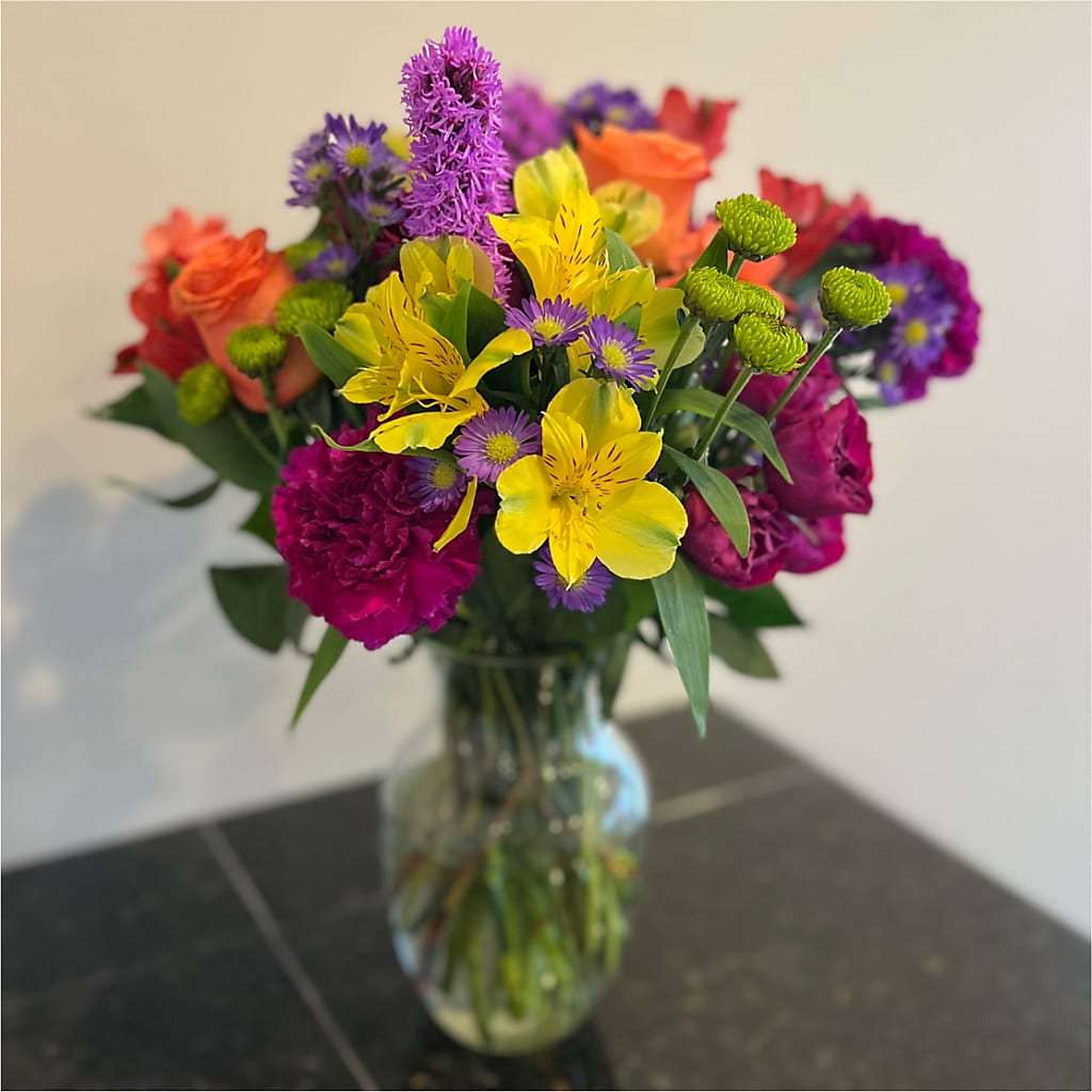 Bold & Bright – A Florist Original –  New Life Flower And Gifts, Rincon GA