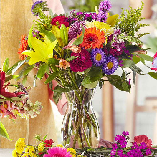 Bold & Bright – A Florist Original –  New Life Flower And Gifts, Rincon GA
