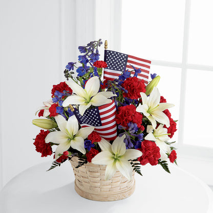 American Glory Bouquet –  New Life Flower And Gifts, Rincon GA