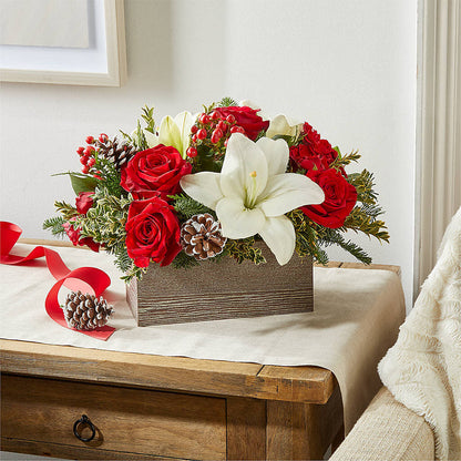 Snowy Wonderland Bouquet –  New Life Flower And Gifts, Rincon GA