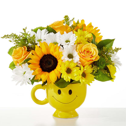 Be Happy Bouquet –  New Life Flower And Gifts, Rincon GA