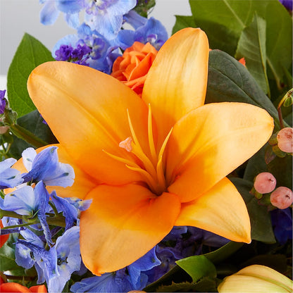 Radiant Citrus Box Bouquet –  New Life Flower And Gifts, Rincon GA