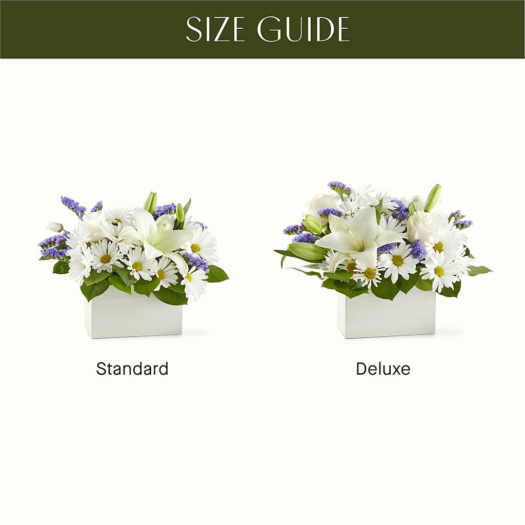 Beyond Blue Box Bouquet –  New Life Flower And Gifts, Rincon GA
