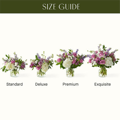 Violet Caress Bouquet –  New Life Flower And Gifts, Rincon GA