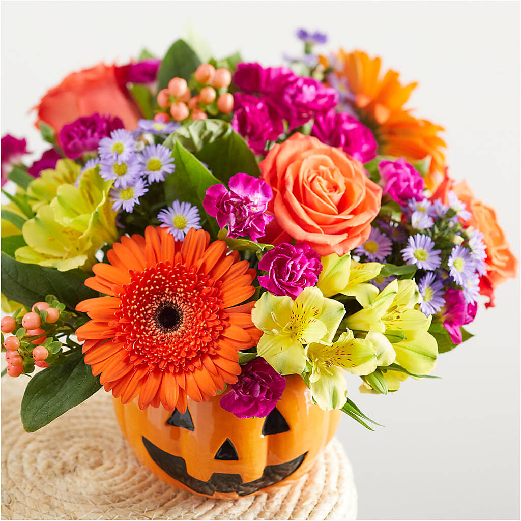 Tricks & Treats Pumpkin –  New Life Flower And Gifts, Rincon GA