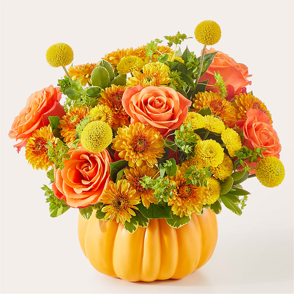 Gourdgeous Pumpkin –  New Life Flower And Gifts, Rincon GA