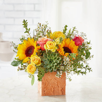 Sunflower Season Bouquet –  New Life Flower And Gifts, Rincon GA