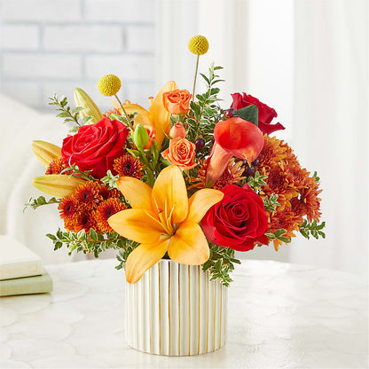 Scarlet Skies Bouquet –  New Life Flower And Gifts, Rincon GA