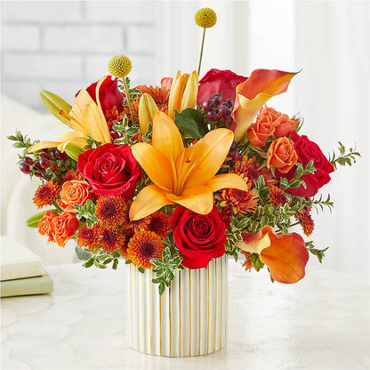 Scarlet Skies Bouquet –  New Life Flower And Gifts, Rincon GA