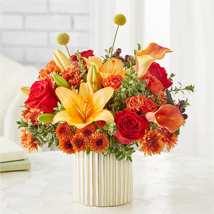 Scarlet Skies Bouquet –  New Life Flower And Gifts, Rincon GA