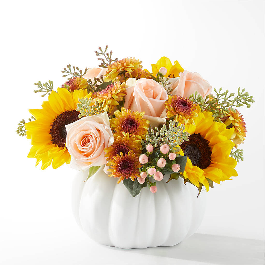 Pumpkin to Talk About Bouquet –  New Life Flower And Gifts, Rincon GA