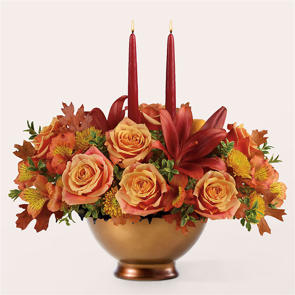 Harvest Table Centerpiece –  New Life Flower And Gifts, Rincon GA
