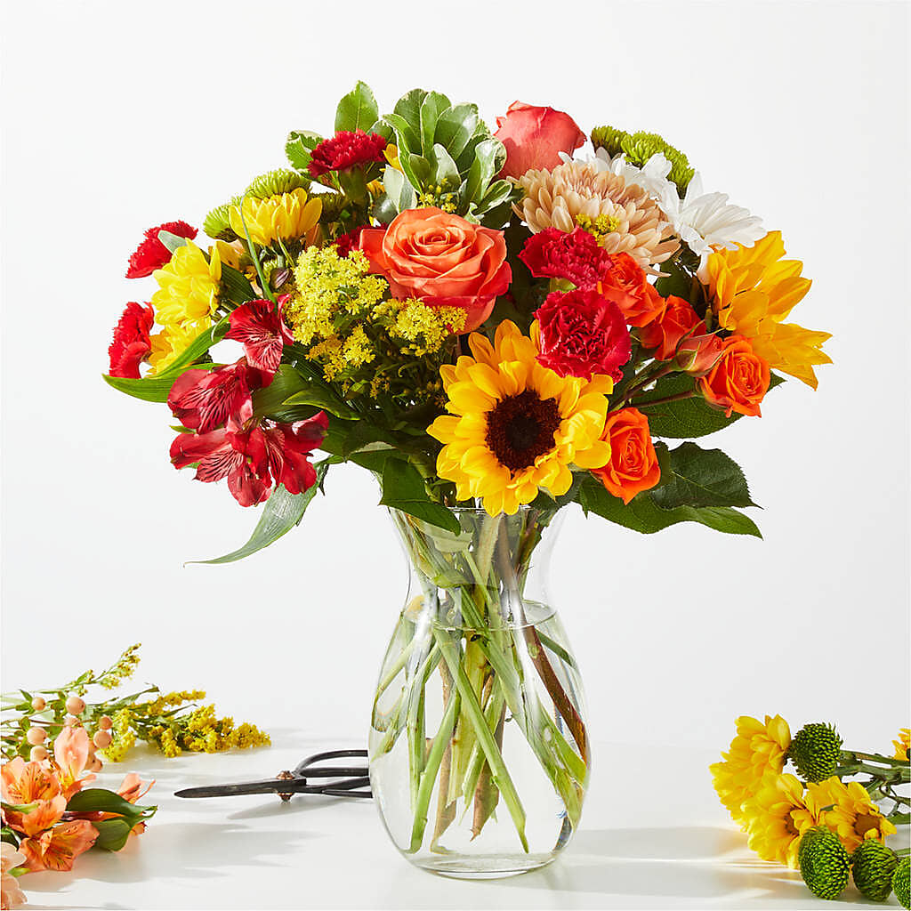Fall Delight – A Florist Original –  New Life Flower And Gifts, Rincon GA