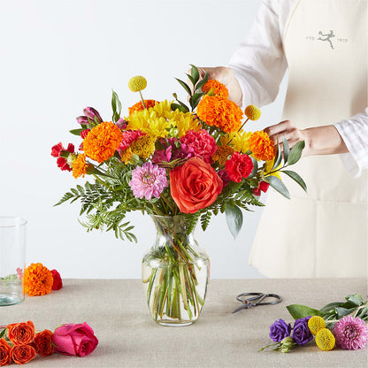 Feast of Color – A Florist Original –  New Life Flower And Gifts, Rincon GA