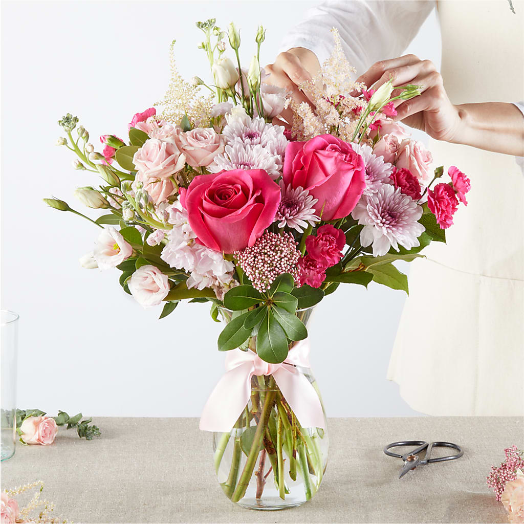 Pink Ribbon - A Florist Original –  New Life Flower And Gifts, Rincon GA
