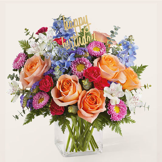 Birthday Bash Bouquet –  New Life Flower And Gifts, Rincon GA