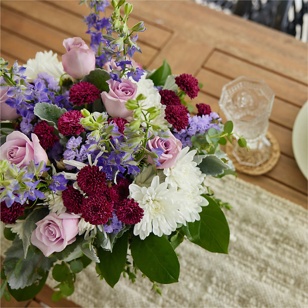 Violet Frost Bouquet –  New Life Flower And Gifts, Rincon GA