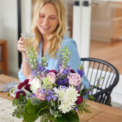 Violet Frost Bouquet –  New Life Flower And Gifts, Rincon GA
