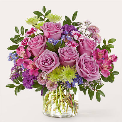 Glass Half Full Bouquet –  New Life Flower And Gifts, Rincon GA