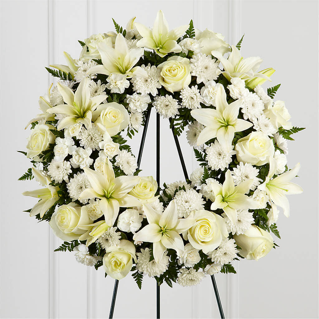 Treasured Tribute Wreath –  New Life Flower And Gifts, Rincon GA