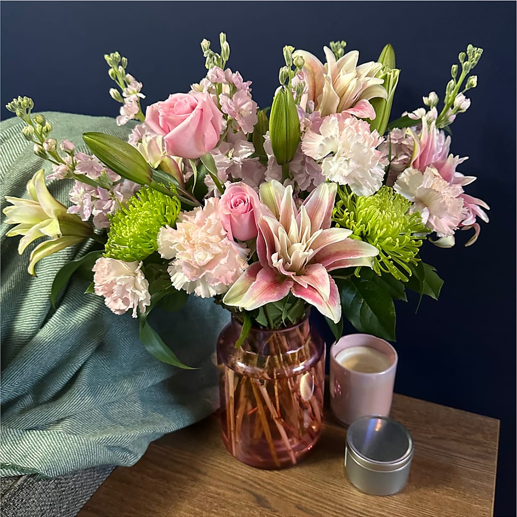 Pretty in Pink Bouquet –  New Life Flower And Gifts, Rincon GA
