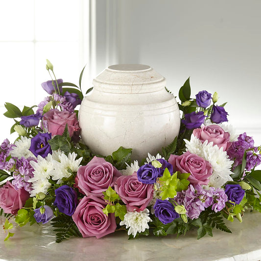 Blooming Sympathy Cremation Adornment –  New Life Flower And Gifts, Rincon GA
