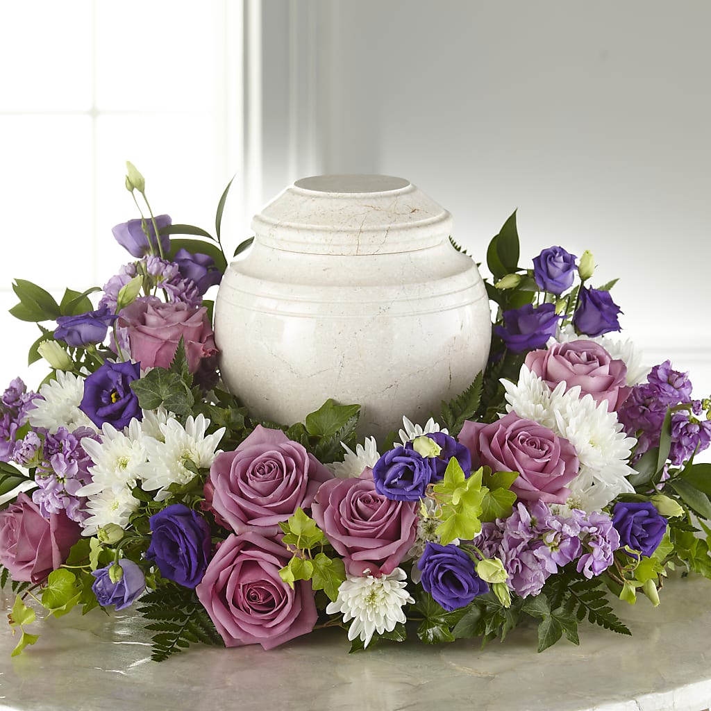 Blooming Sympathy Cremation Adornment –  New Life Flower And Gifts, Rincon GA