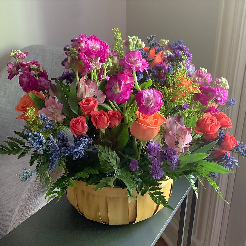 Garden of Life Basket –  New Life Flower And Gifts, Rincon GA