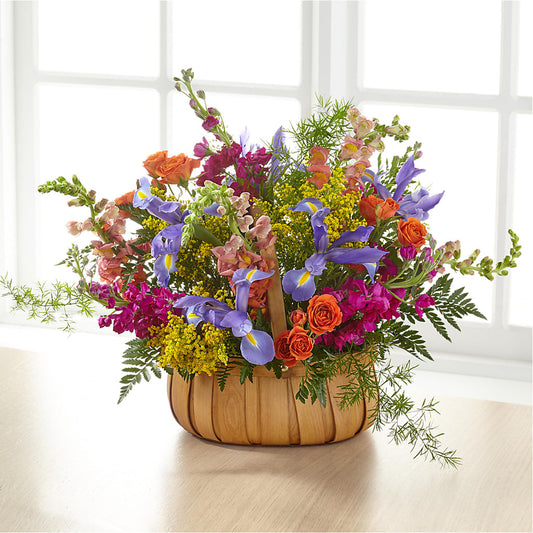 Garden of Life Basket –  New Life Flower And Gifts, Rincon GA