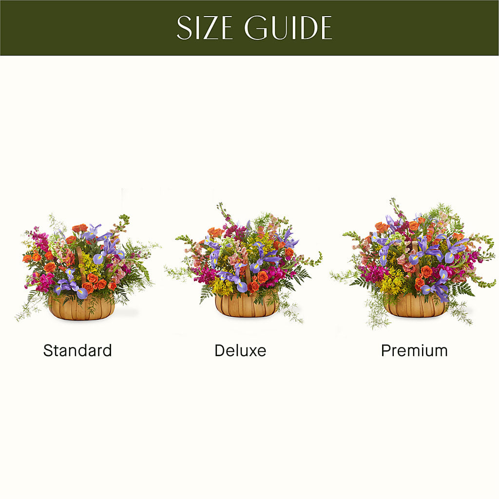 Garden of Life Basket –  New Life Flower And Gifts, Rincon GA
