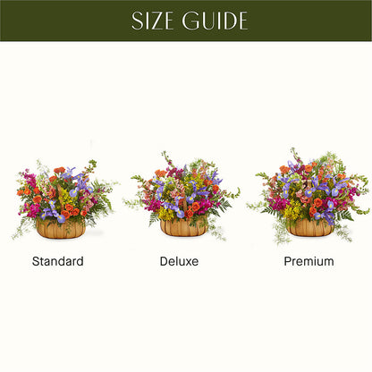 Garden of Life Basket –  New Life Flower And Gifts, Rincon GA