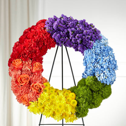 Circle of Love Wreath –  New Life Flower And Gifts, Rincon GA
