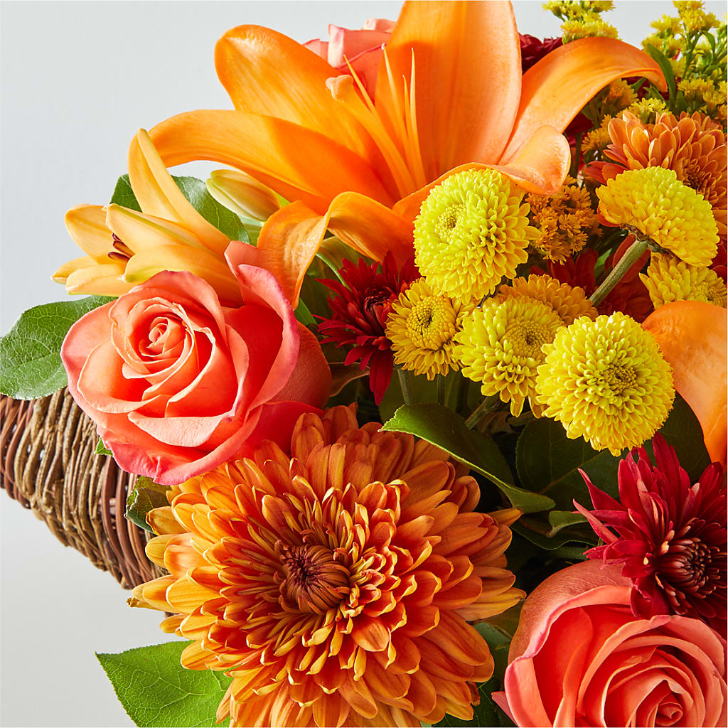 Bouquet of Blessings Cornucopia –  New Life Flower And Gifts, Rincon GA