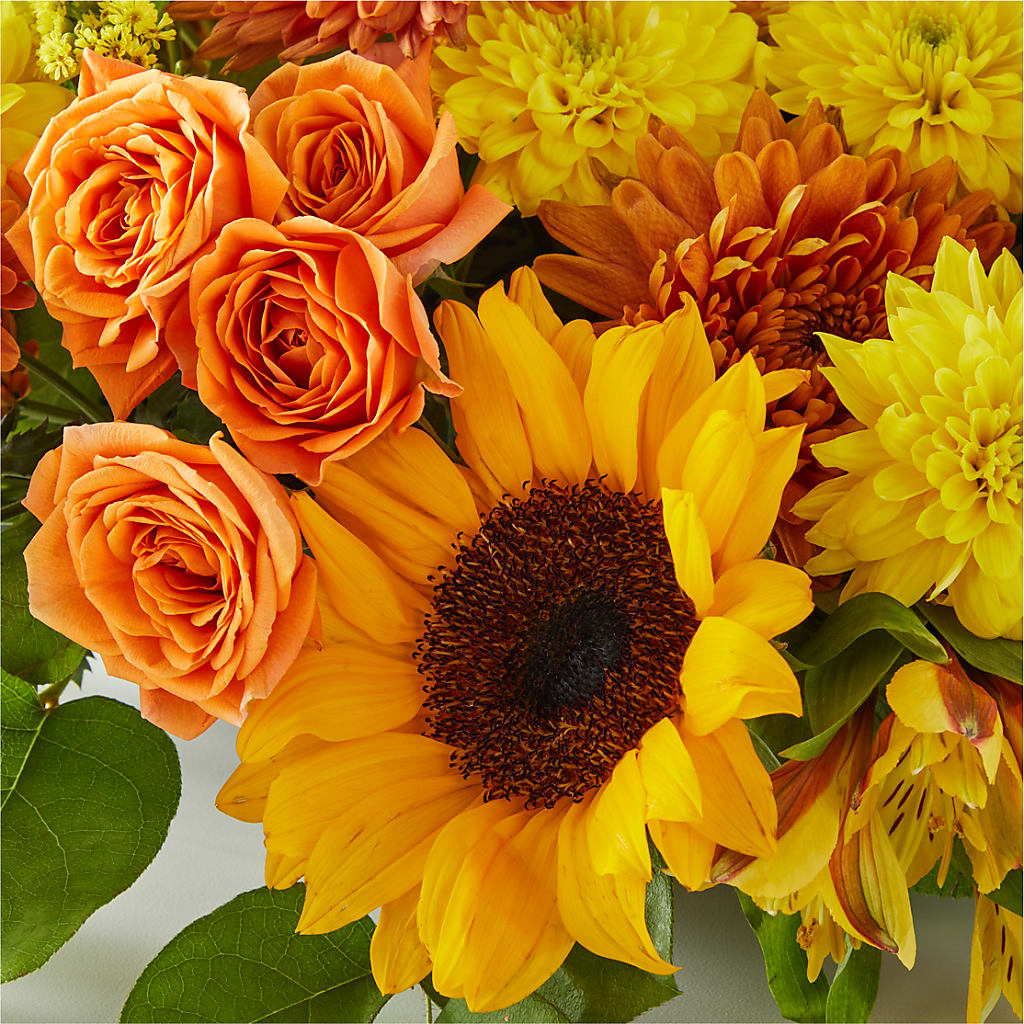 Autumn Harmony Centerpiece –  New Life Flower And Gifts, Rincon GA