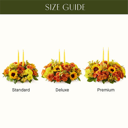 Autumn Harmony Centerpiece –  New Life Flower And Gifts, Rincon GA