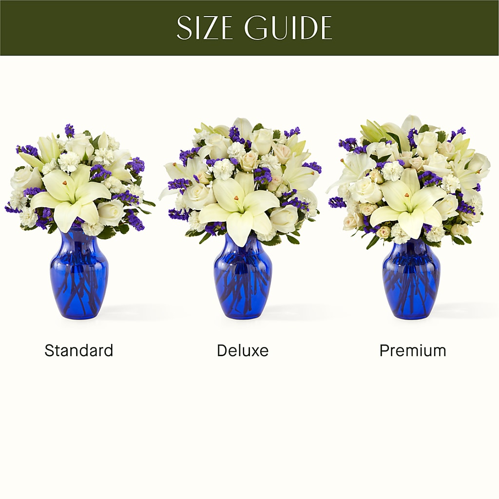 Sapphire Rush Bouquet –  New Life Flower And Gifts, Rincon GA