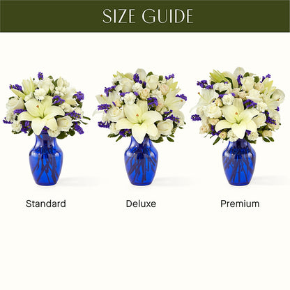 Sapphire Rush Bouquet –  New Life Flower And Gifts, Rincon GA