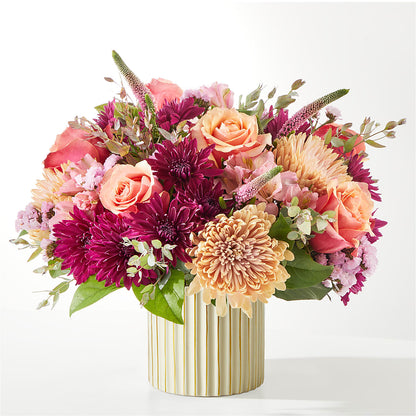 Berry Cobbler Bouquet with Ivory Vase –  New Life Flower And Gifts, Rincon GA