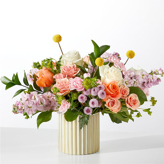 French Market Bouquet with Ivory Vase –  New Life Flower And Gifts, Rincon GA
