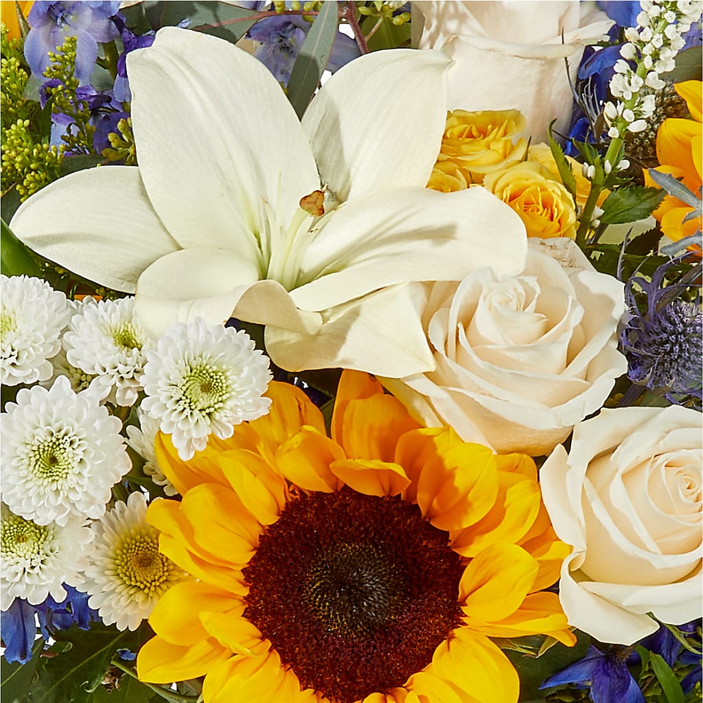 Wonderfully Sunny Bouquet –  New Life Flower And Gifts, Rincon GA