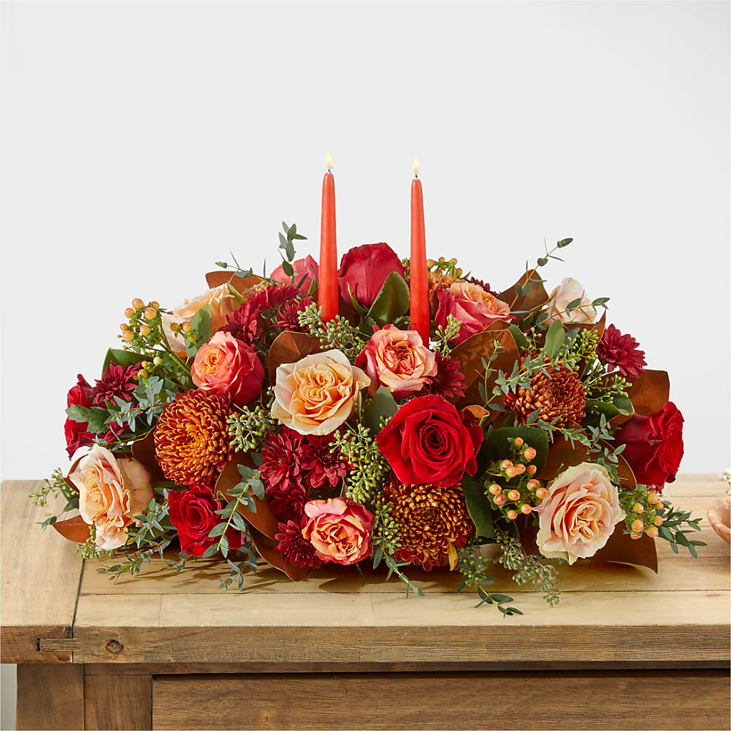 Gather Near Centerpiece –  New Life Flower And Gifts, Rincon GA