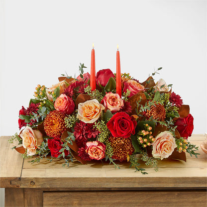 Gather Near Centerpiece –  New Life Flower And Gifts, Rincon GA