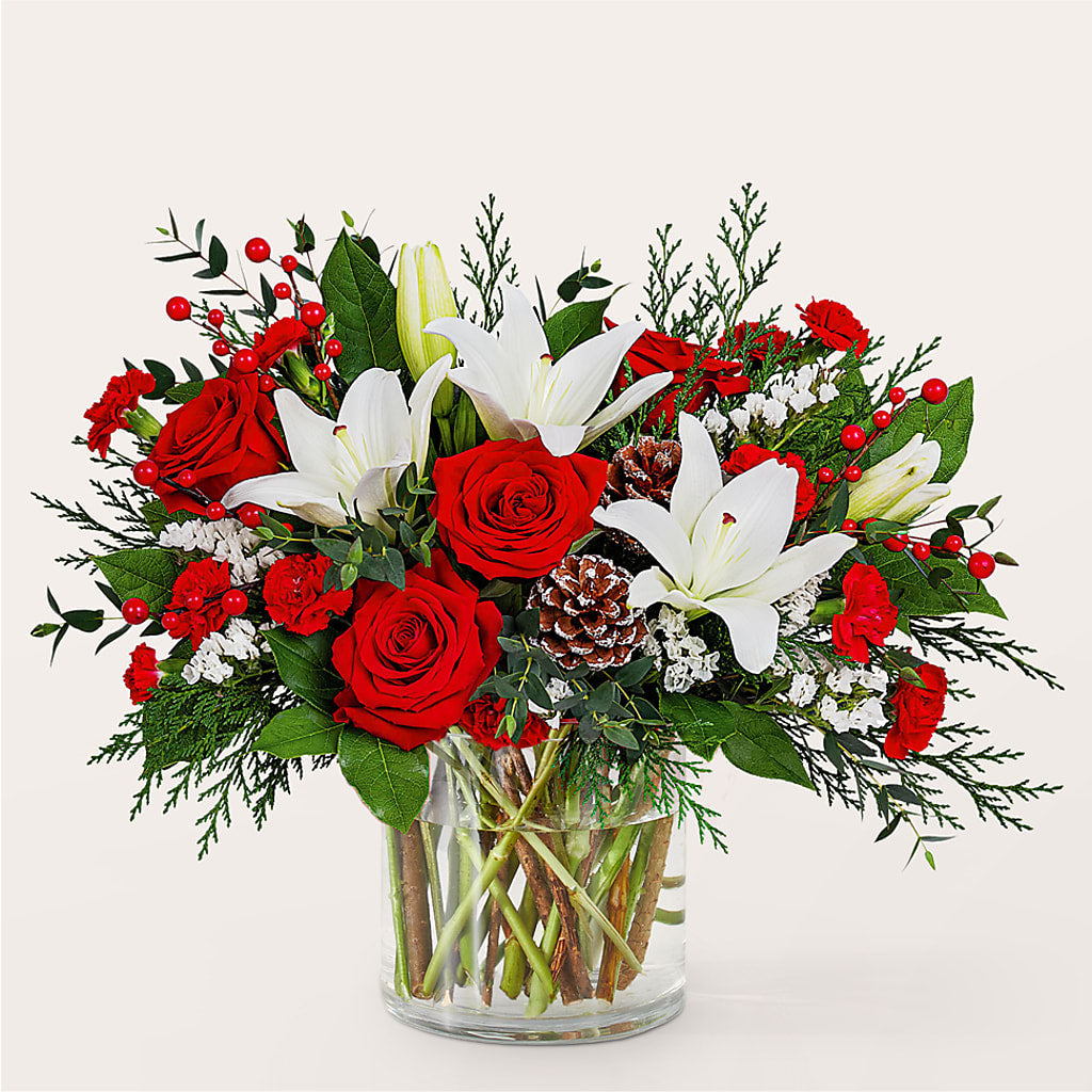 Best in Snow Bouquet –  New Life Flower And Gifts, Rincon GA