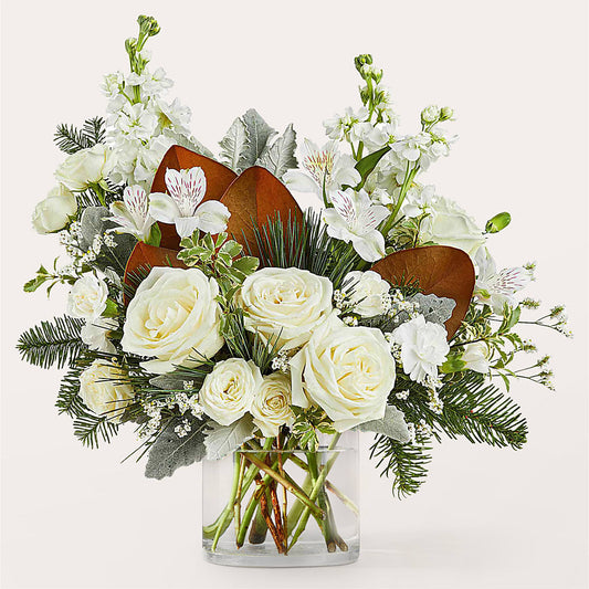 Fresh Snowfall Bouquet –  New Life Flower And Gifts, Rincon GA