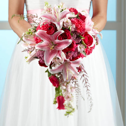 Lily & Rose Bouquet –  New Life Flower And Gifts, Rincon GA